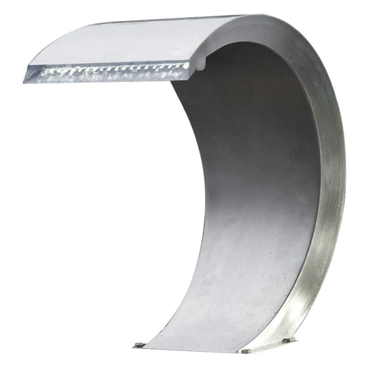 Ubbink Cascada de acero inoxidable con luz LED