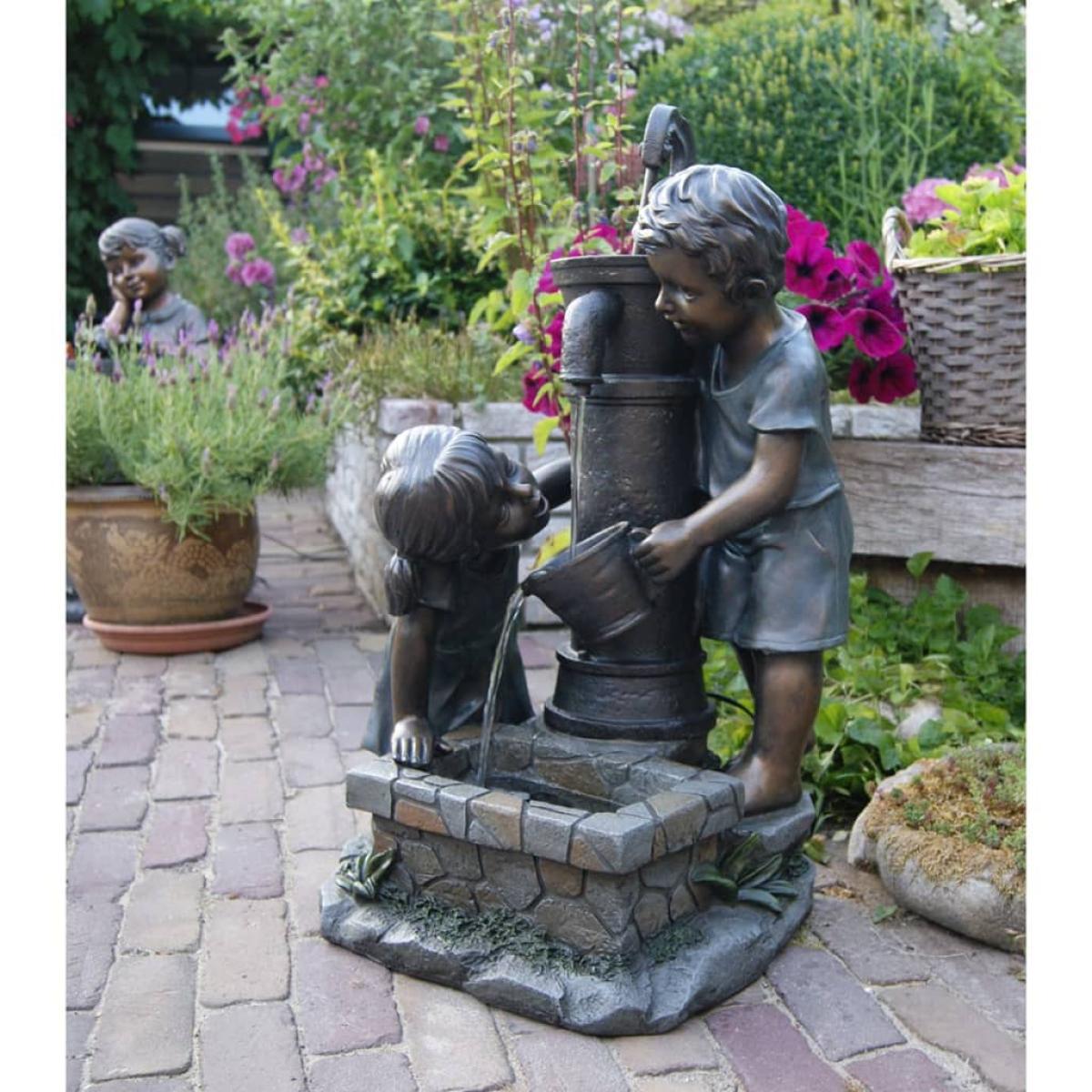 Set fuente de agua para jardín Ubbink Atlanta 1387016