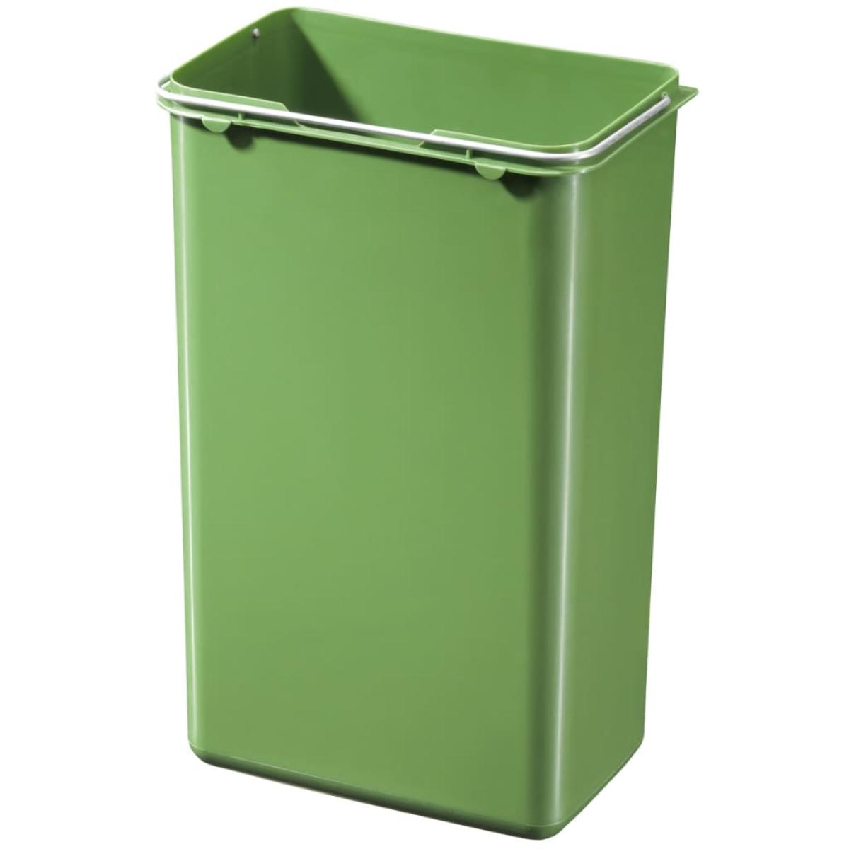 Hailo Cubo con pedal Oko Trio Plus tamaño L 3x9 L plateado 0633-220 