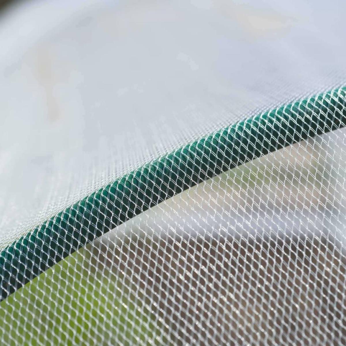 Nature Red mosquitera 2x10 m transparente