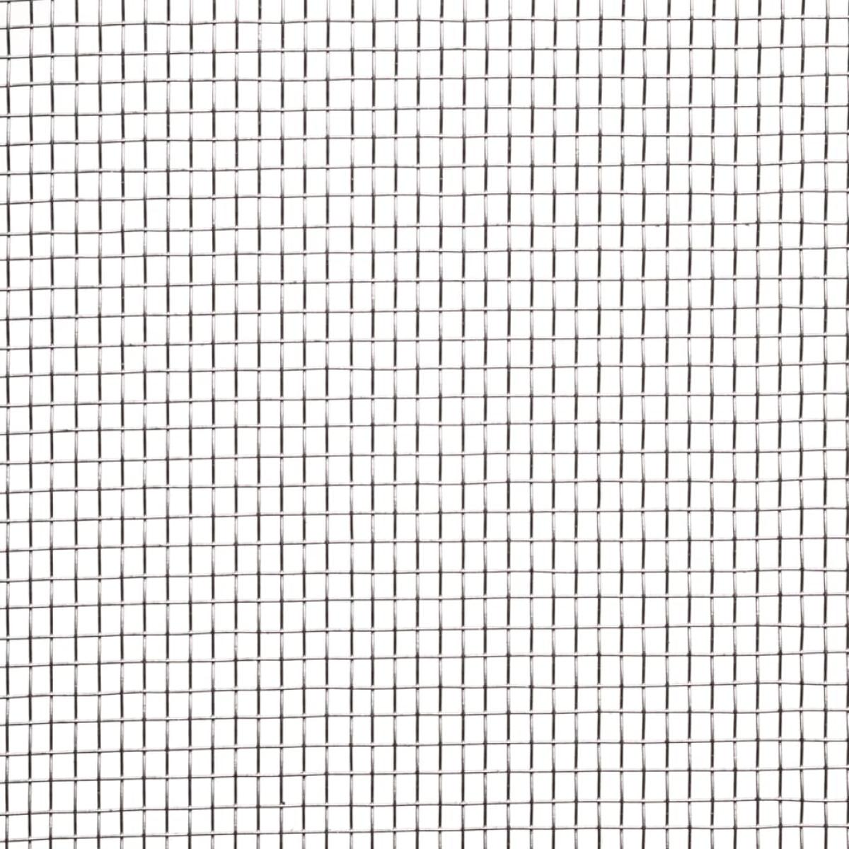 Nature Mosquitera de aluminio gris 1x2 m 