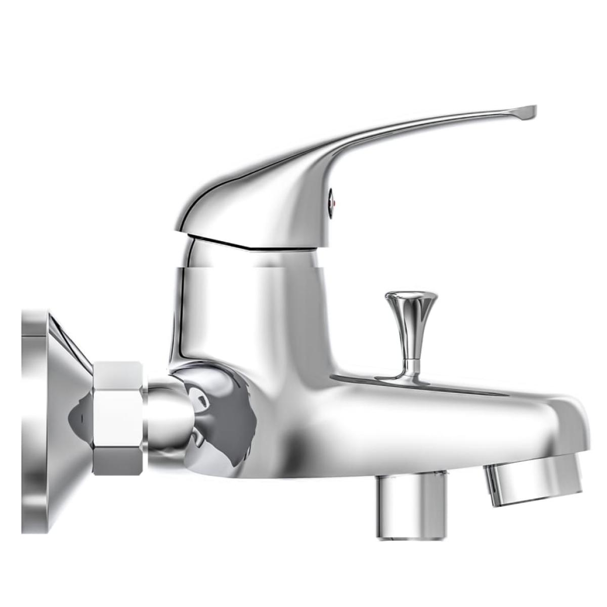 SCHÜTTE Grifo mezclador de bañera ATHOS cromado