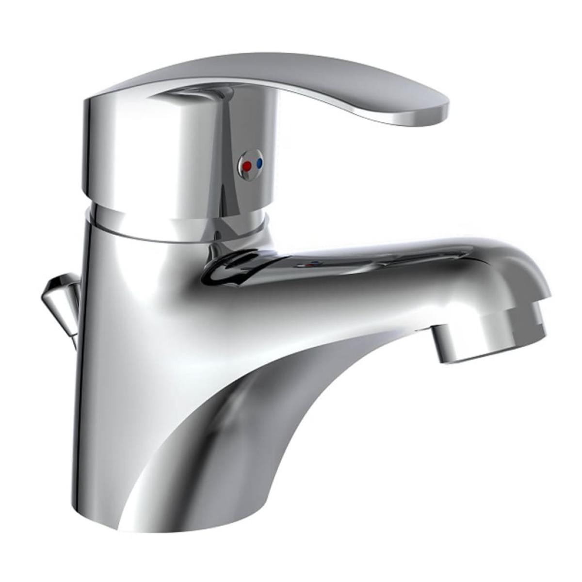 SCHÜTTE Grifo mezclador de lavabo SIRANI cromado