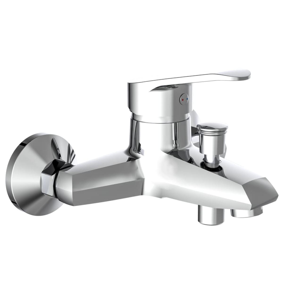 SCHÜTTE Grifo mezclador de baño TESSA cromado