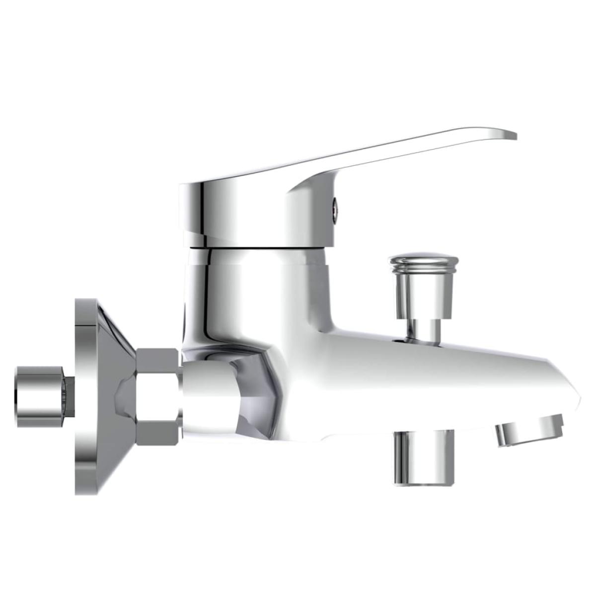 SCHÜTTE Grifo mezclador de baño TESSA cromado