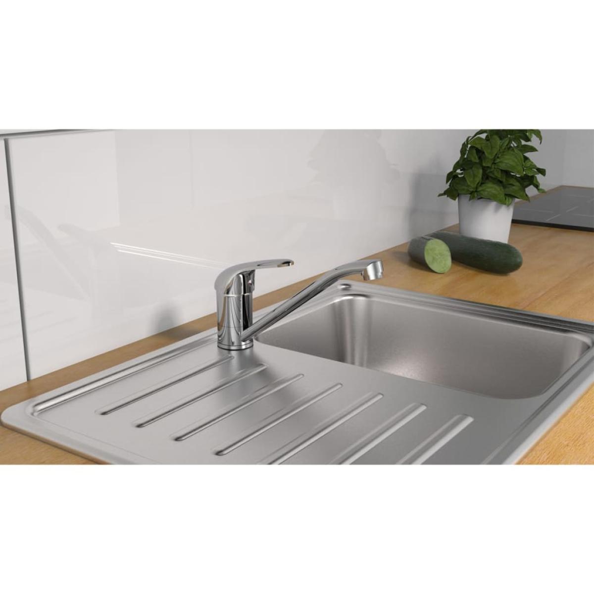 SCHÜTTE Grifo mezclador de lavabo FALCON cromado