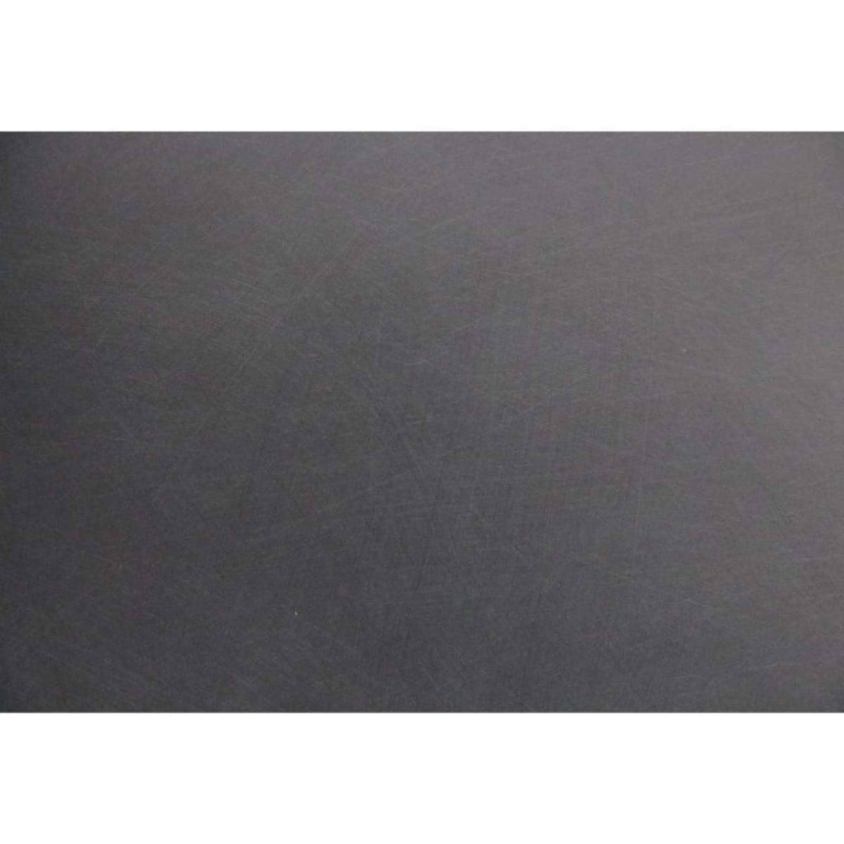 FMD Mesita gaming auxiliar 2 compartimentos abiertos 49,4x50x77,7 cm