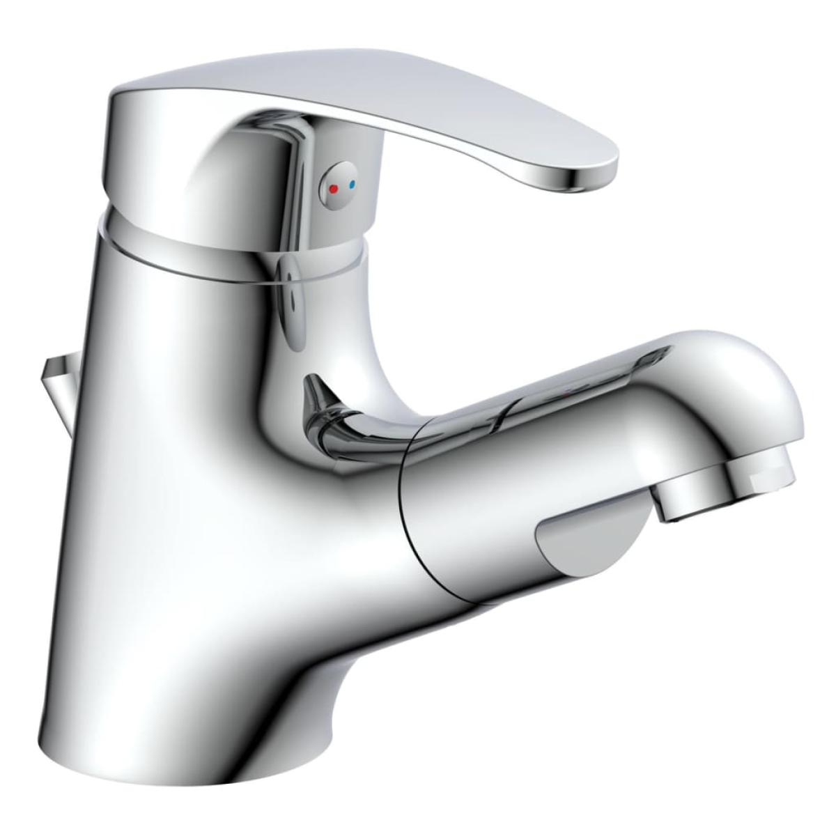 EISL Grifo monomando de lavabo con caño extraíble VICO cromado