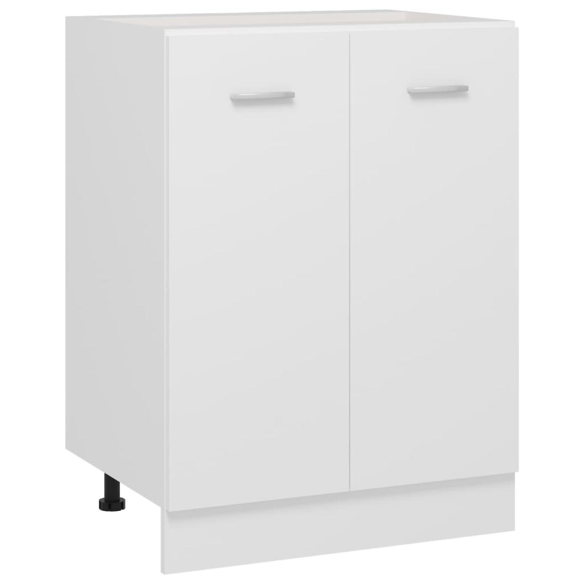 Armario inferior de cocina madera contrachapada 60x46x81,5 cm
