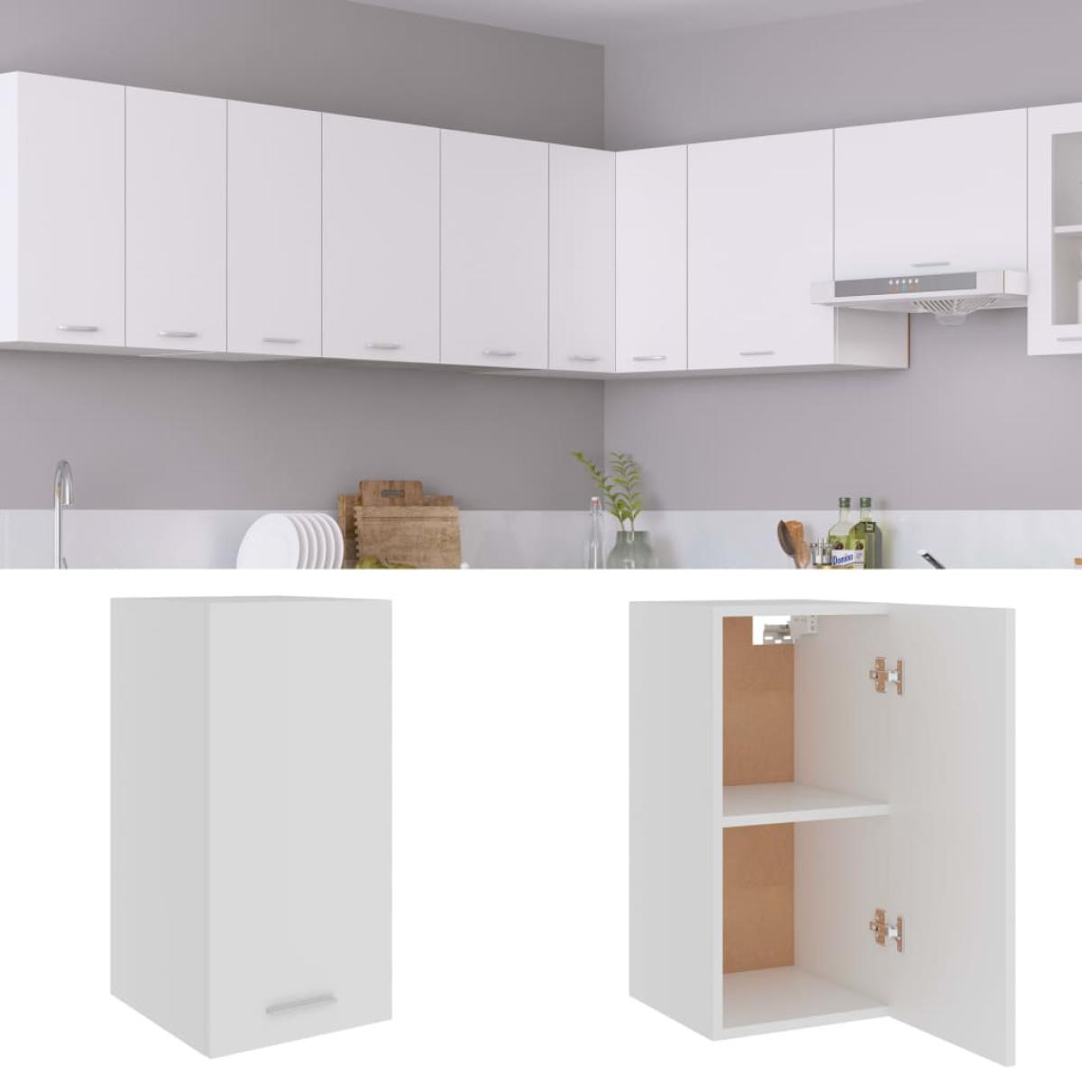 Armario colgante de cocina madera contrachapada 29,5x31x60 cm