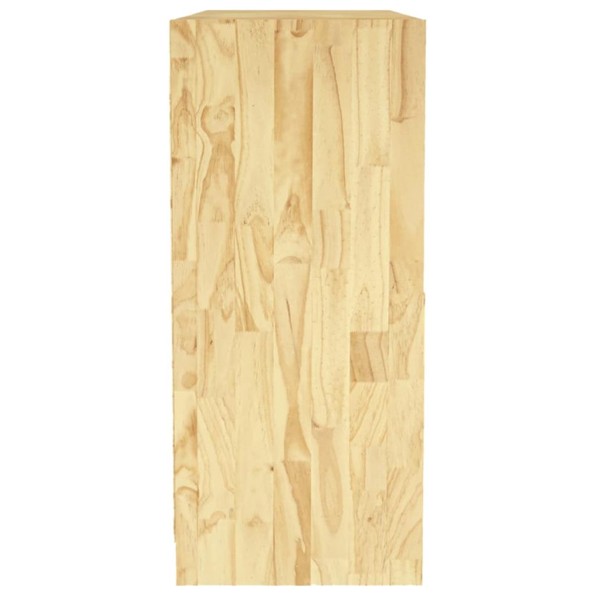Estantería de madera maciza de pino 104x33x76 cm
