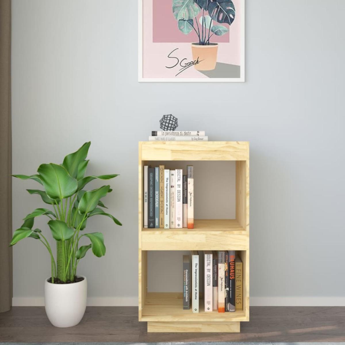 Estantería de madera maciza de pino 40x35x71 cm
