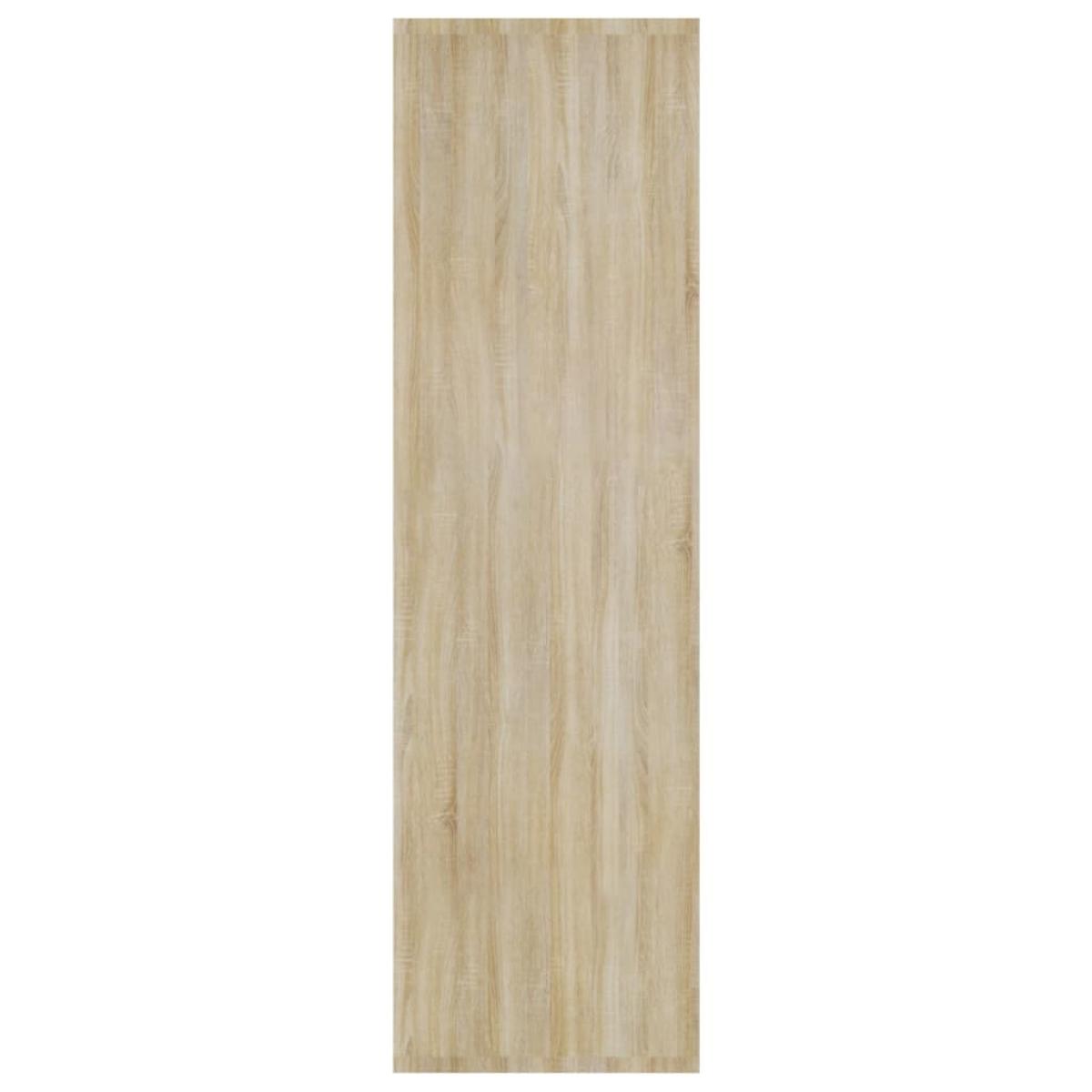 Estantería madera contrachapada roble Sonoma 80x30x103 cm