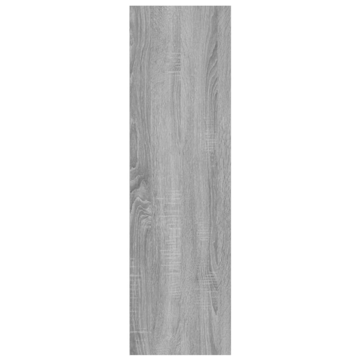 Estantería/divisor espacios gris Sonoma 100x30x103 cm