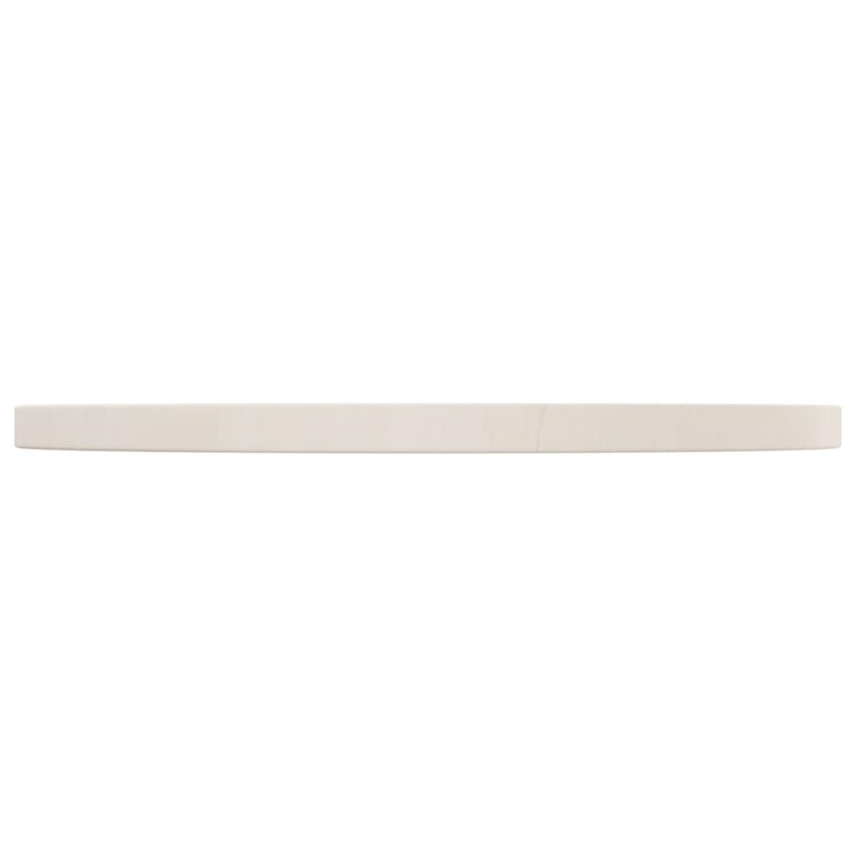 Superficie de mesa madera maciza de pino blanco Ø50x2,5 cm