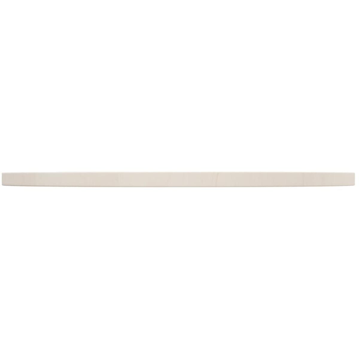 Superficie de mesa madera maciza de pino blanco Ø70x2,5 cm