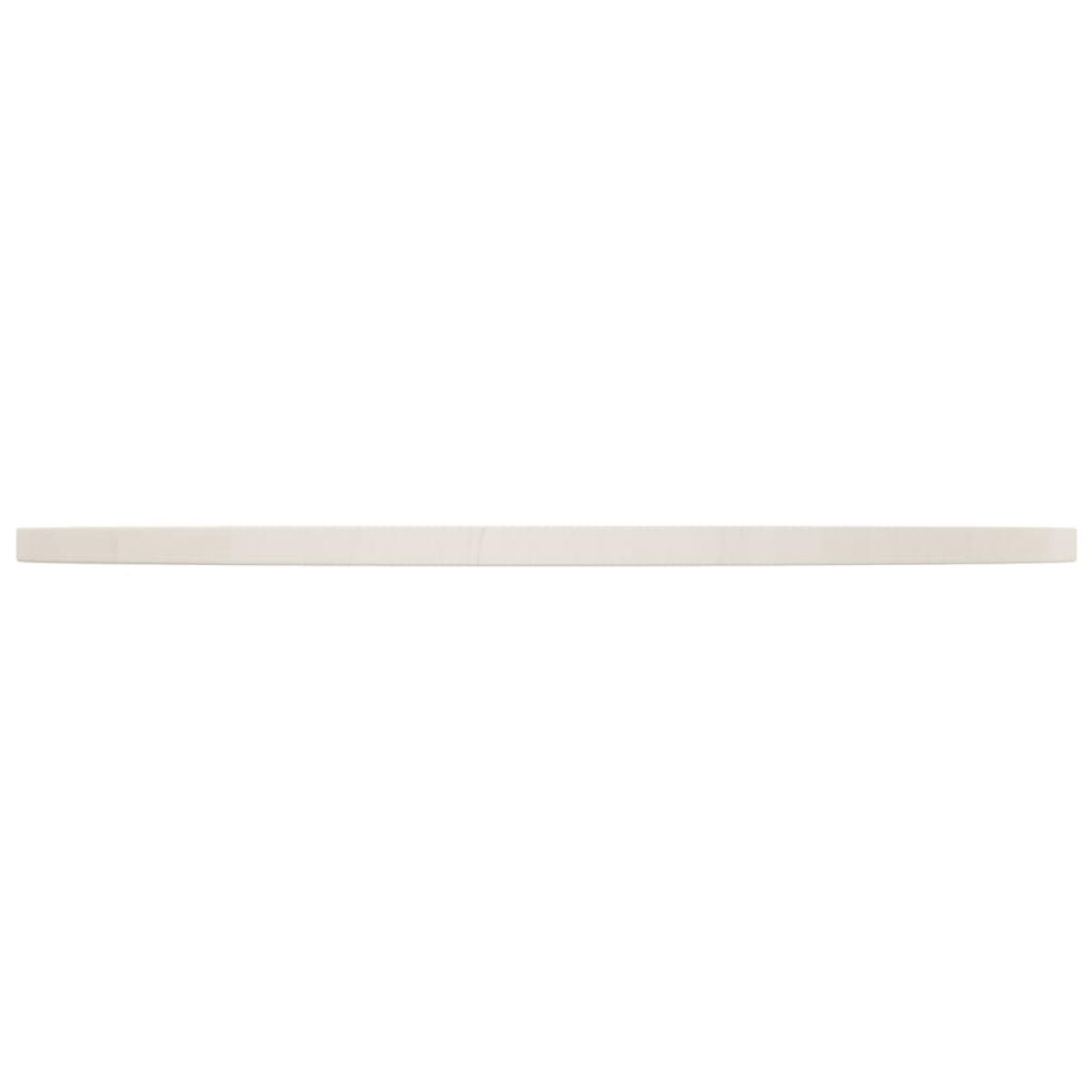 Superficie de mesa madera maciza de pino blanco Ø80x2,5 cm
