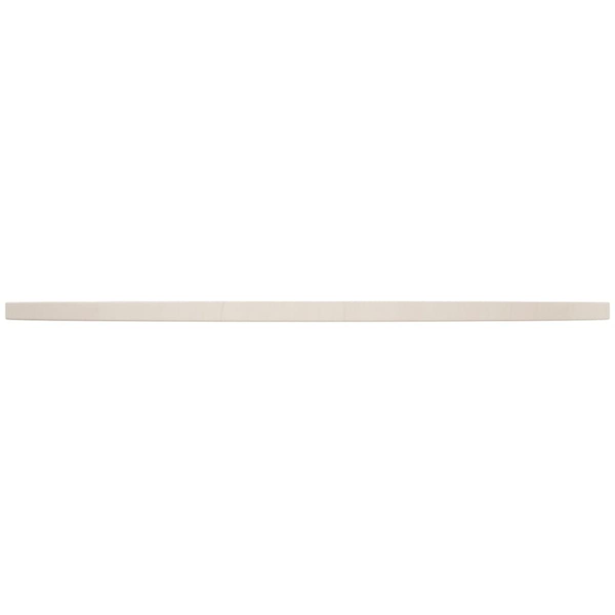 Superficie de mesa madera maciza de pino blanco Ø90x2,5 cm