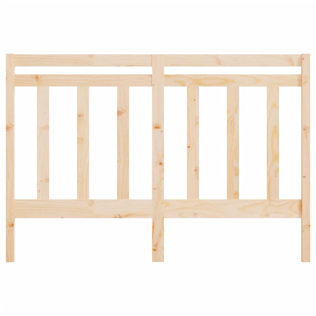 Cabecero de cama madera maciza de pino 156x4x100 cm