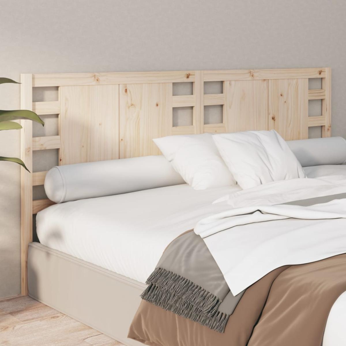 Cabecero madera maciza de pino 156x4x100 cm