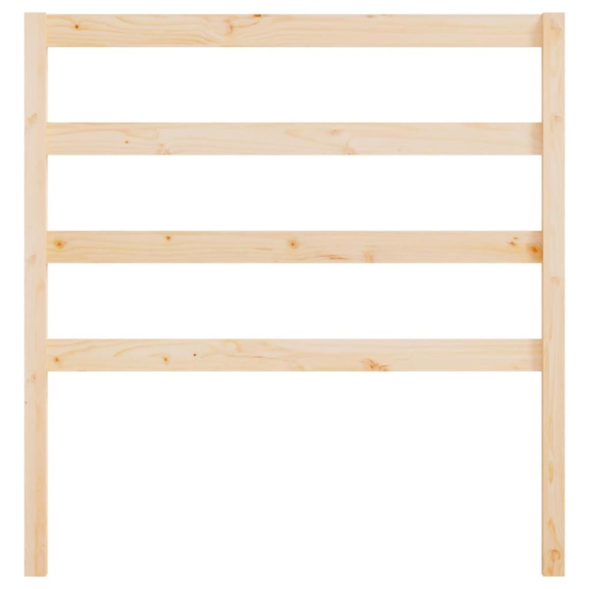 Cabecero de cama madera maciza de pino 95x4x100 cm