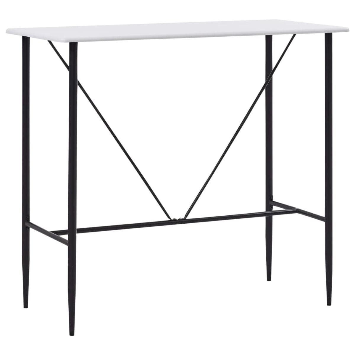 Juego de mesa alta y taburetes 5 piezas tela gris oscuro
