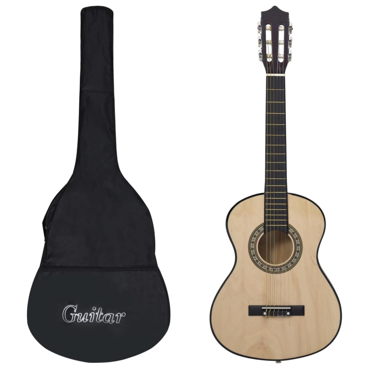 Guitarra clásica para principiante y niño con funda 1/2 34