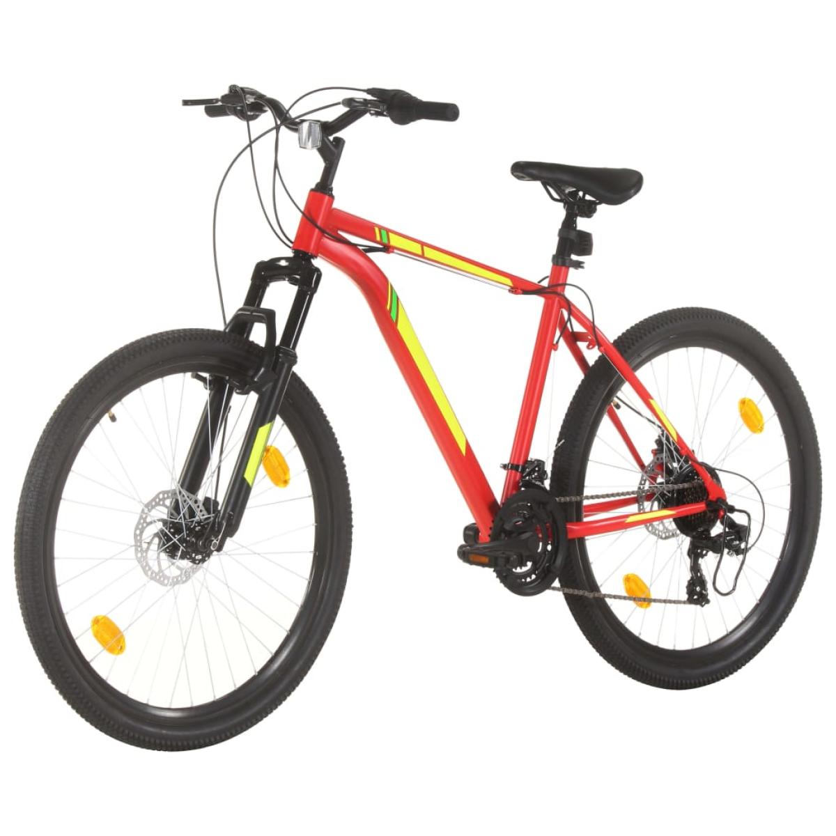 Bicicleta de montaña 21 velocidad 27,5 pulgadas rueda 42cm rojo