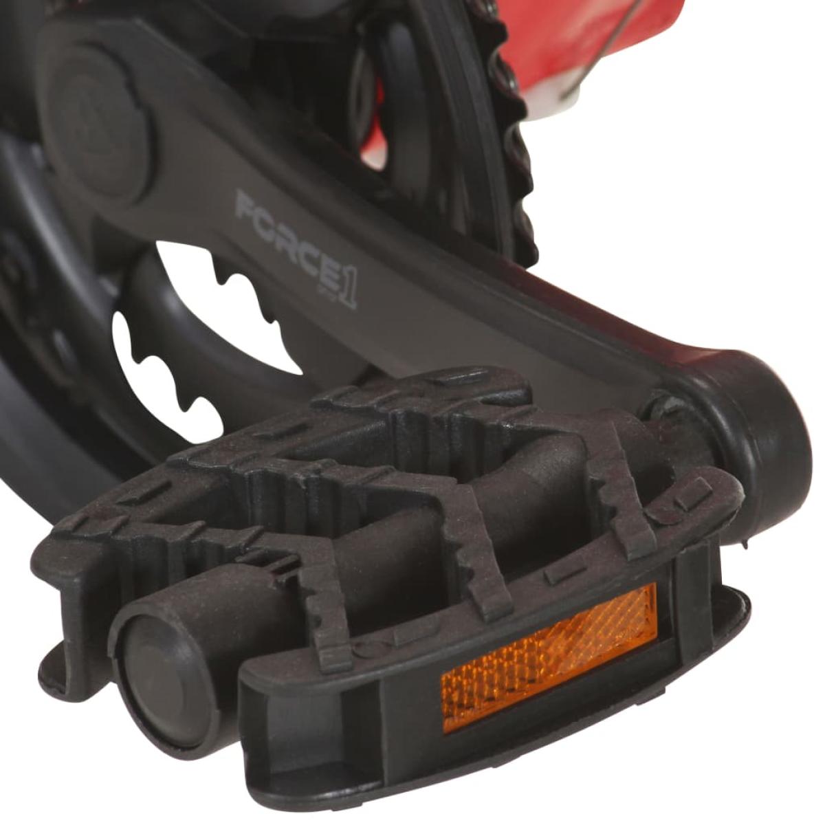 Bicicleta de montaña 21 velocidades rueda 26 pulgadas 36cm rojo