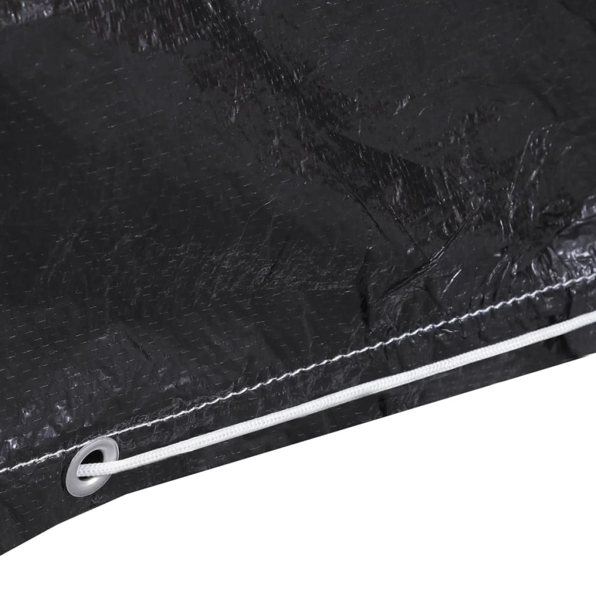 Funda muebles jardín barbacoa gas 2 uds 6 ojales 180x80x125 cm