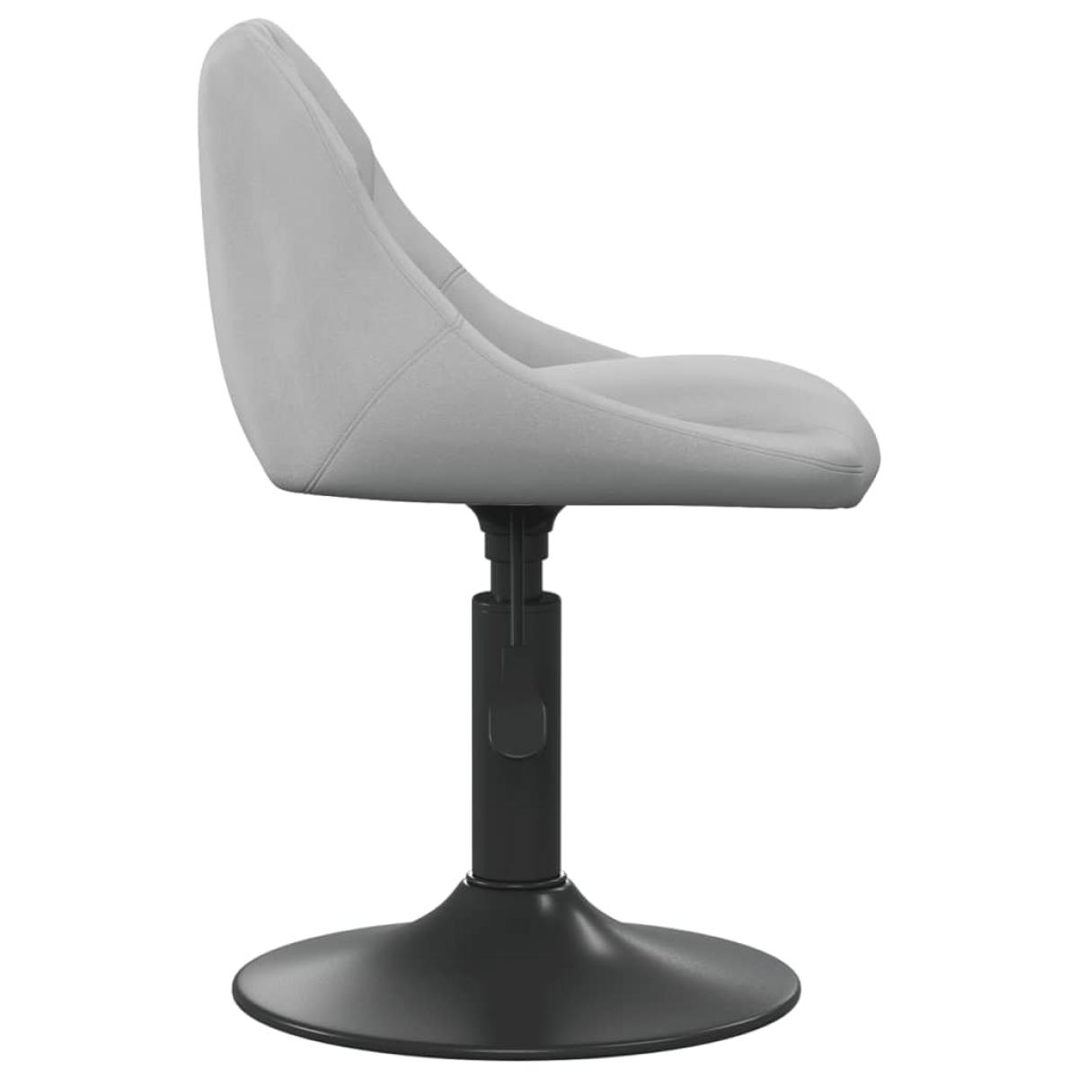 Silla de comedor de terciopelo verde claro