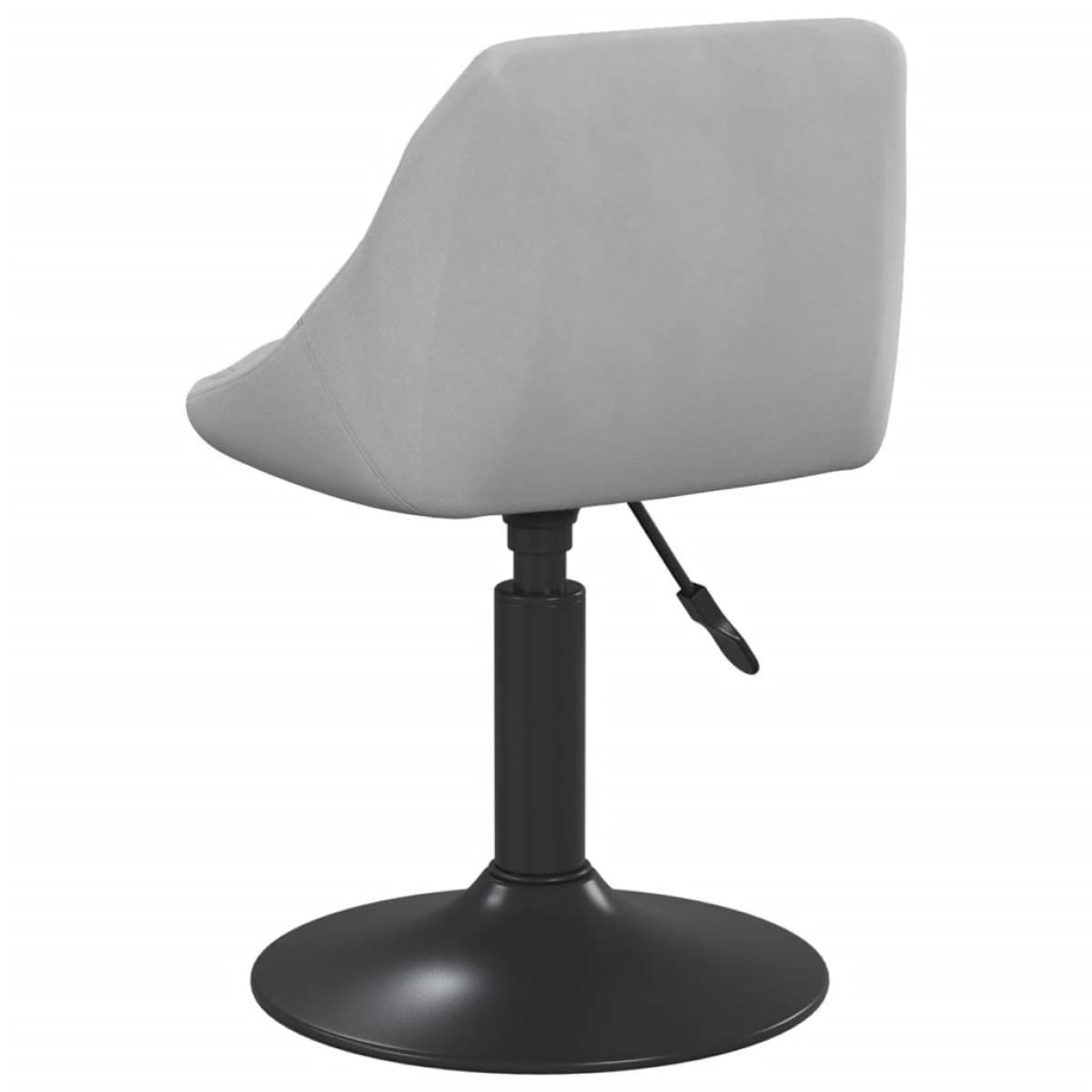 Silla de comedor de terciopelo verde claro