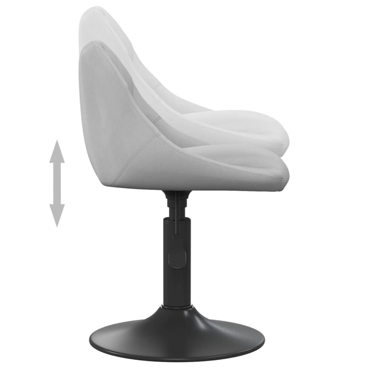 Silla de comedor de terciopelo verde claro