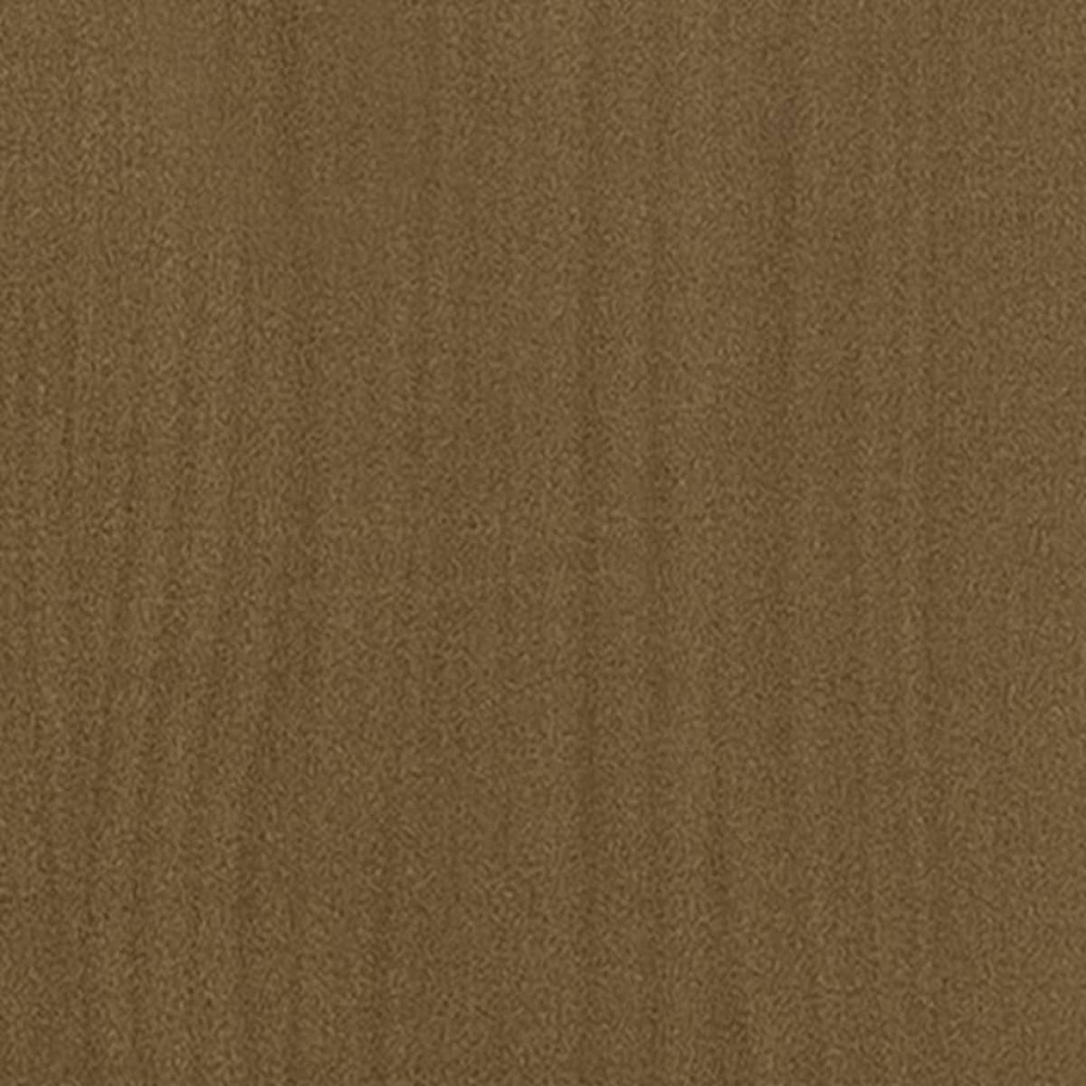 Armario auxiliar marrón miel madera maciza de pino 180x36x65 cm