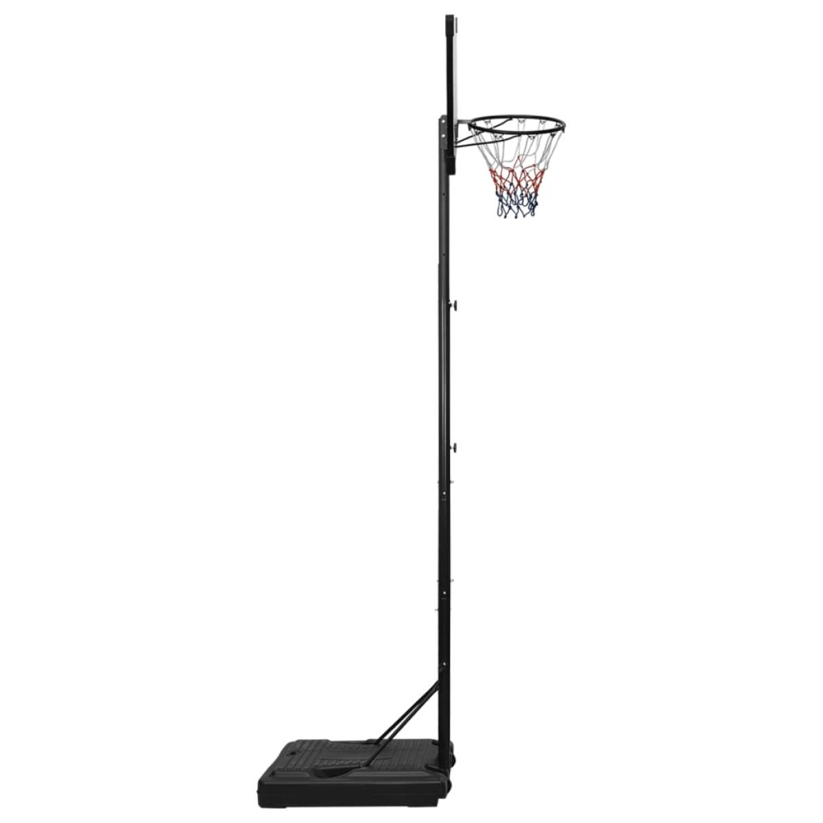 Canasta de baloncesto policarbonato transparente 280-350 cm