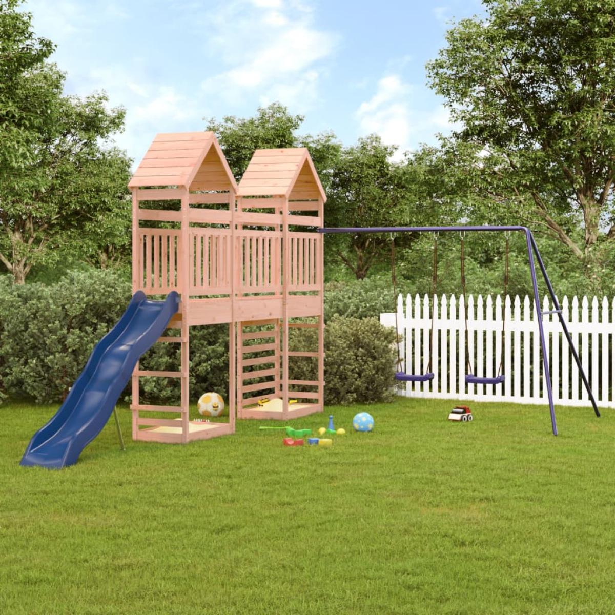 Parque infantil madera exterior best sale