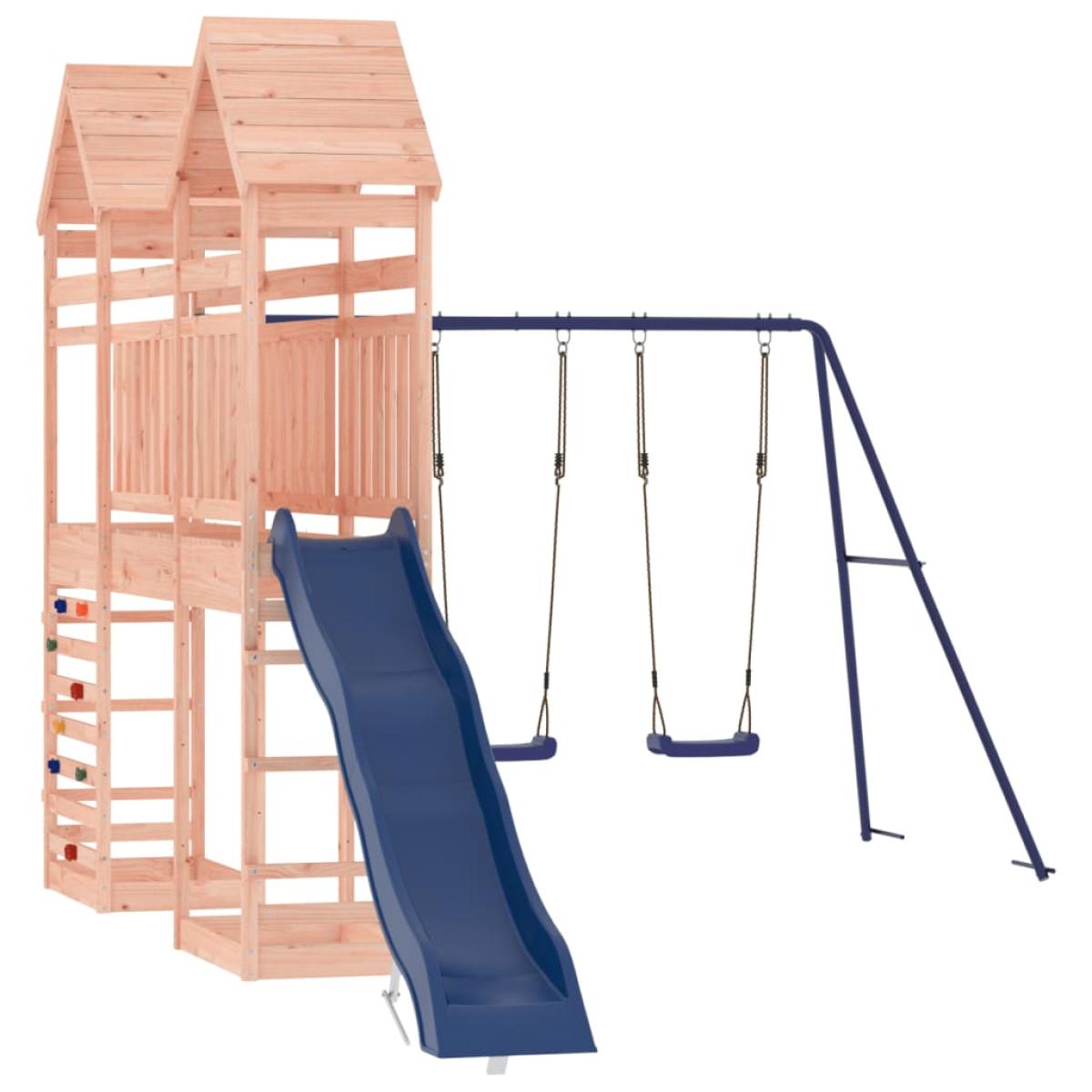 Parque infantil de exterior madera maciza Douglas3156935