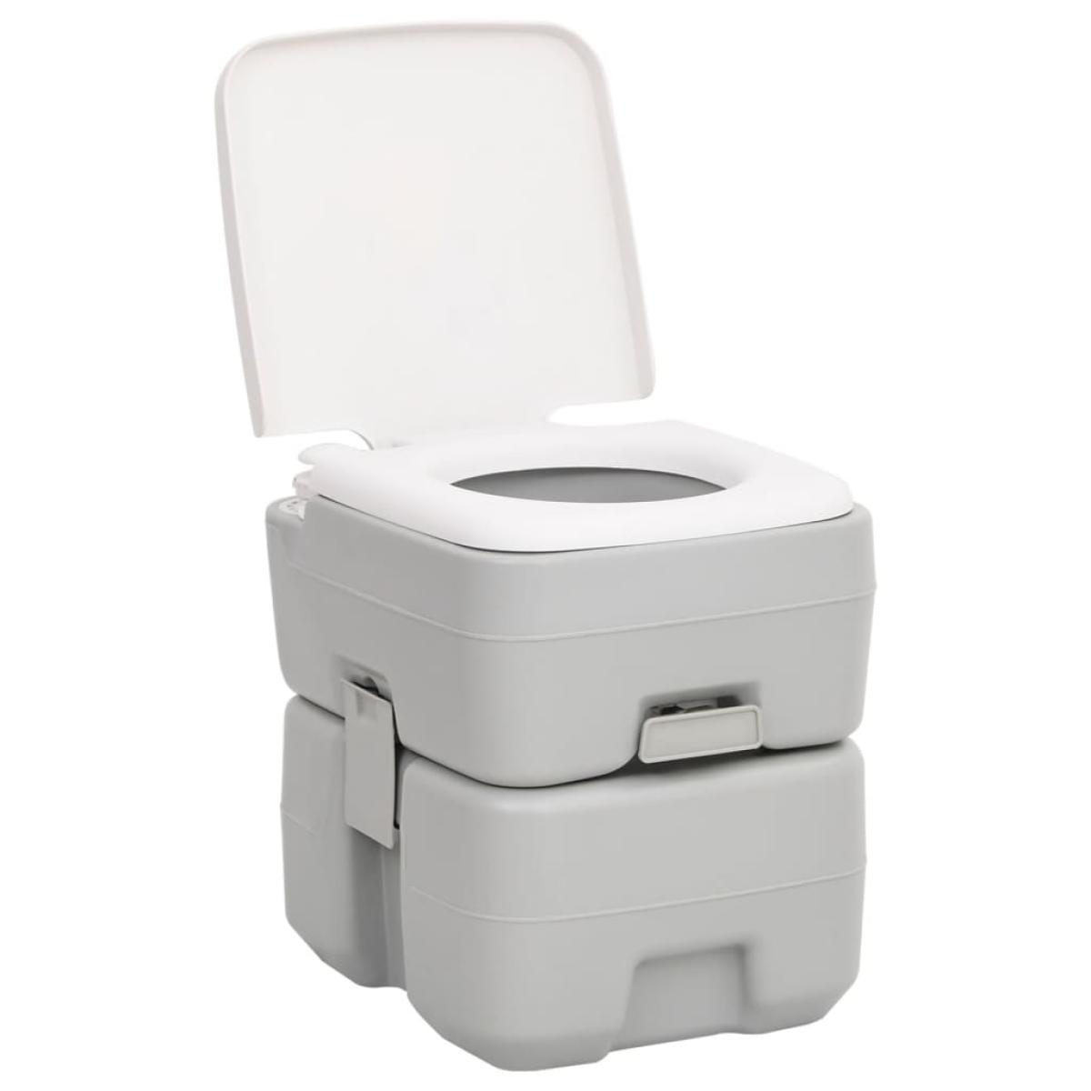 Juego de inodoro con lavabo portátil para camping