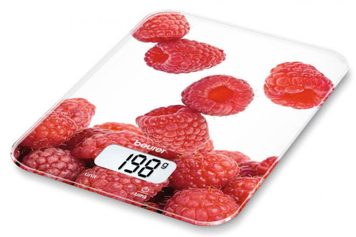 BALANZA COCINA BEURER KS19 FRAMBUESA 5KG DIG.