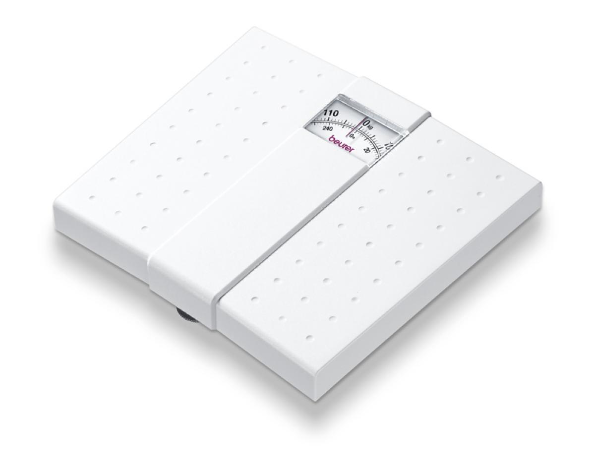 BASCULA BAÑO BEURER MS01 MECANICA BLANCA 30X27