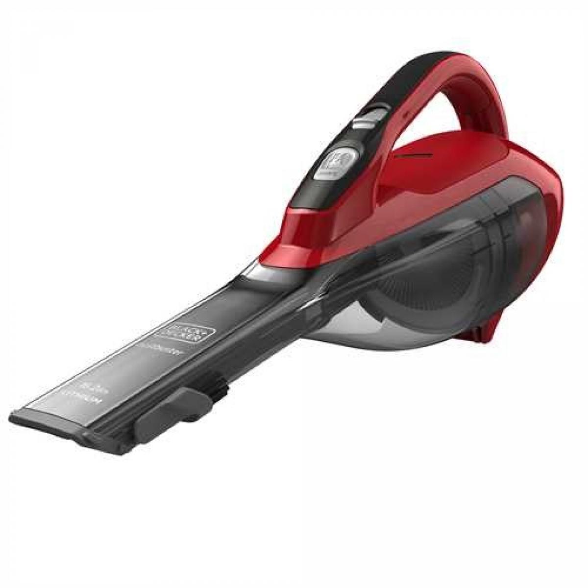 ASPIRADOR MANO BLACK&DECKER DVA315J 10,8V ROJO