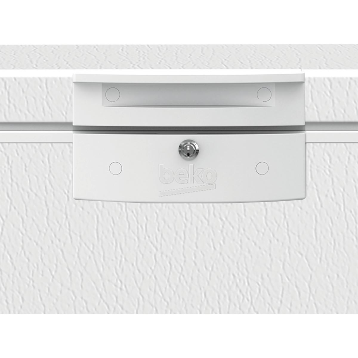 CONGELADOR HORIZONTAL BEKO HSM37540 129X67,5 CICLICO E 3CESTAS 360L BCO