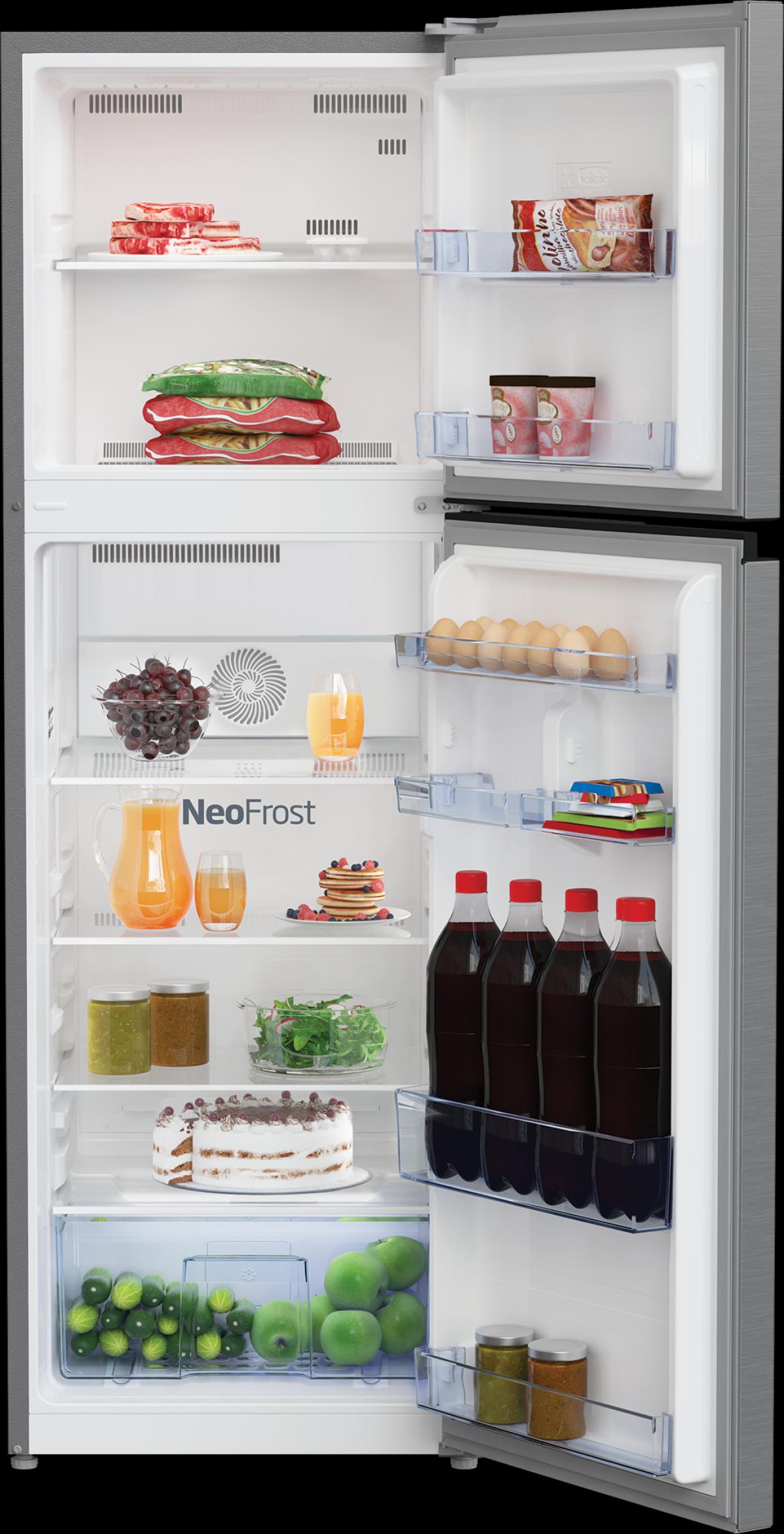 FRIGORIFICO 2 PUERTAS BEKO RDNT271I30XBN 165X54 NO FROST F INOX 182L