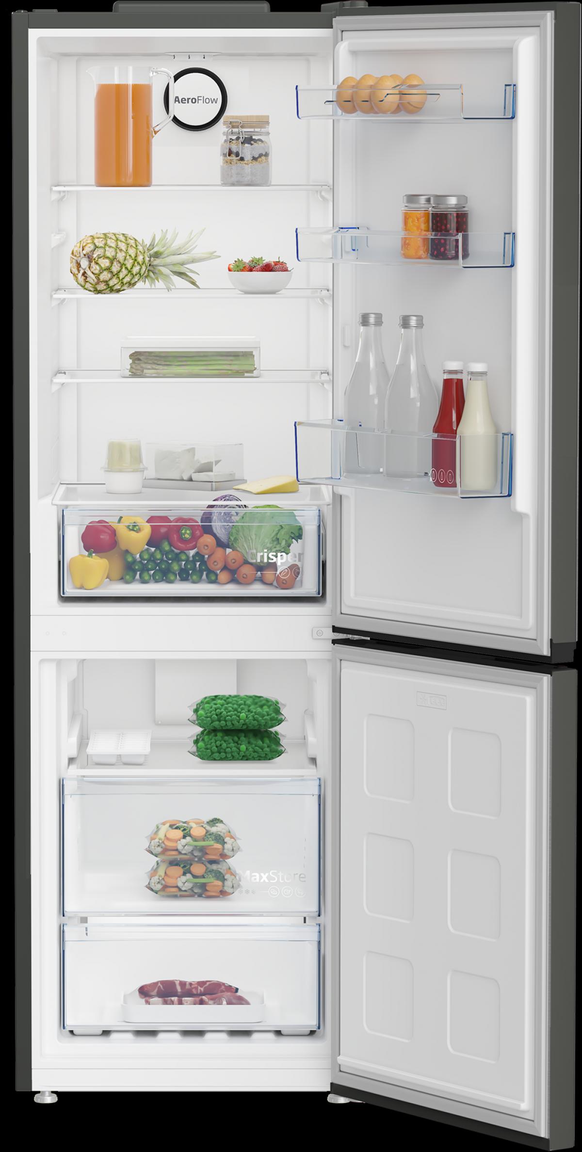 COMBI BEKO B1RCNE364G 186,5X59,5 NF E GRIS MANHATTAN