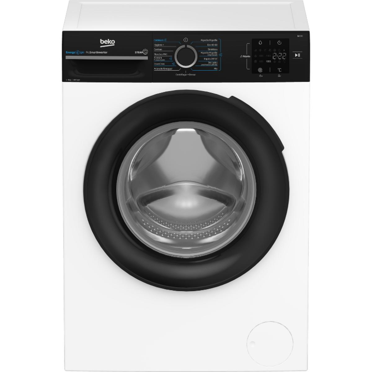 LAVADORA BEKO BM3WFSU39413 9KG 1400RPM A INVERTER ENERGYSPIN