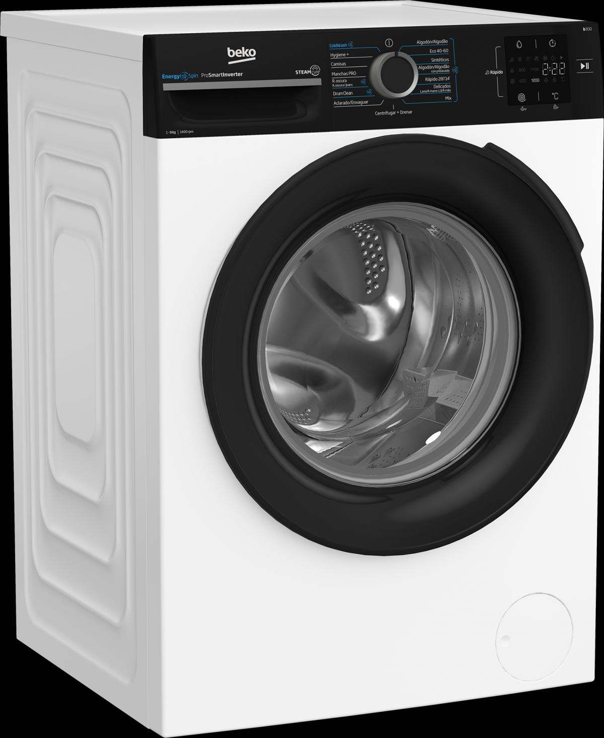 LAVADORA BEKO BM3WFSU39413 9KG 1400RPM A INVERTER ENERGYSPIN