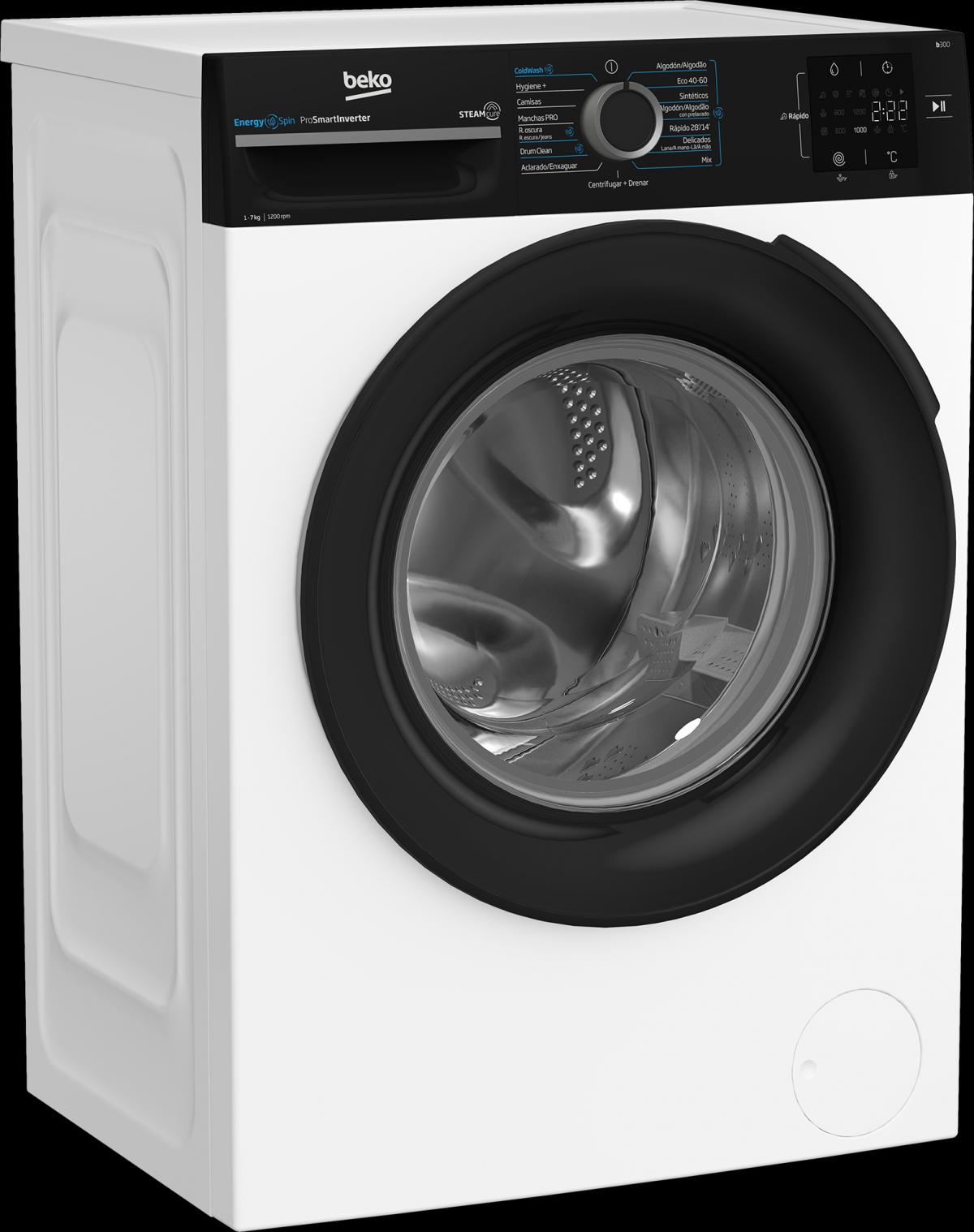 LAVADORA BEKO BM3WFU3721W 7KG 1200RPM A INVERTER ENERGYSPIN