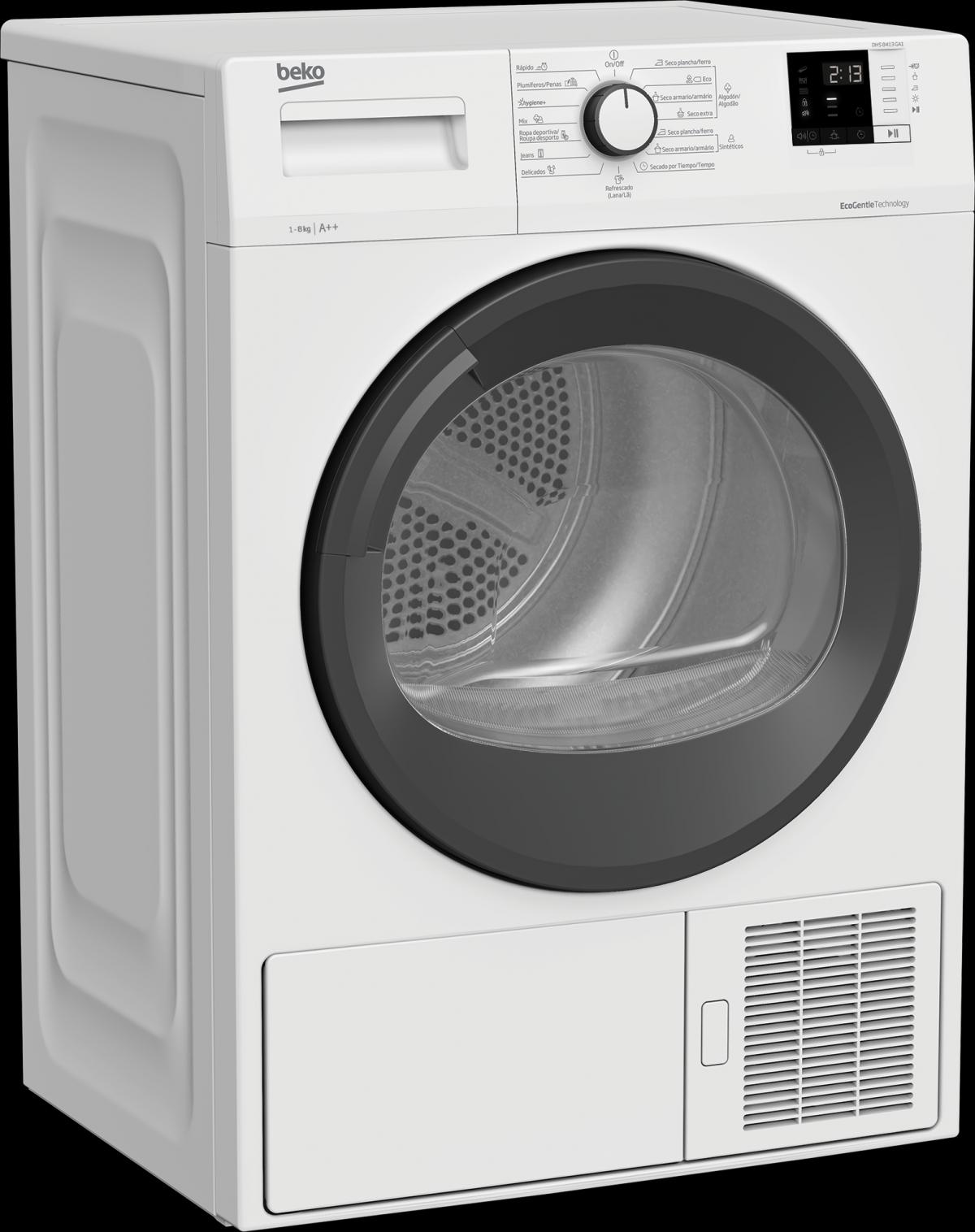 SECADORA BOMBA CALOR BEKO DHS8413GA1 8KG A++ VAPOR