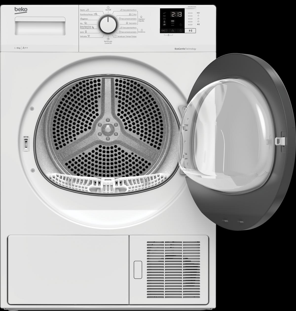 SECADORA BOMBA CALOR BEKO DHS8413GA1 8KG A++ VAPOR