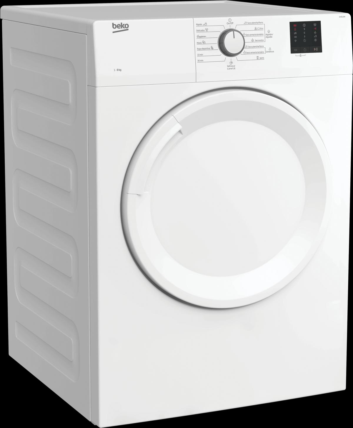 SECADORA EVACUACION BEKO DV8120N 8KG C